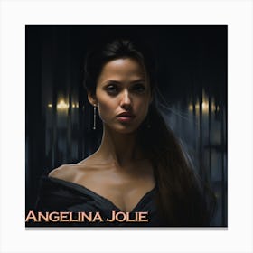 Angelina Jolie 1 Canvas Print