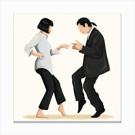 Pulp Fiction Film Canvas Print