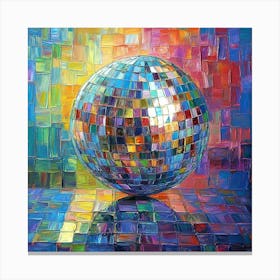 Disco Ball Art 22 Canvas Print