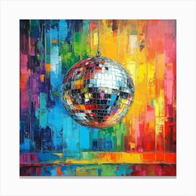 Disco Ball Art 46 Canvas Print