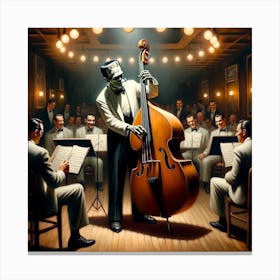 Frankenstein Symphony Orchestra Canvas Print