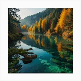 Autumn In The Mountains 1 Canvas Print