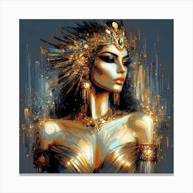 Cleopatra Portrait Artwork 44 Canvas Print