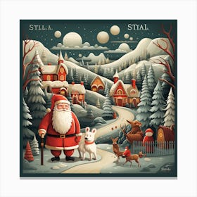 Santa Claus 37 Canvas Print