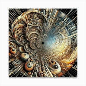 Spiral Vortex 1 Canvas Print