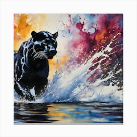 BB Borsa Black Panther Canvas Print