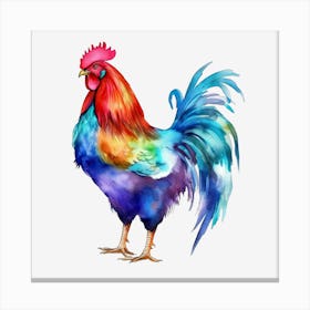 Colorful Rooster Toile