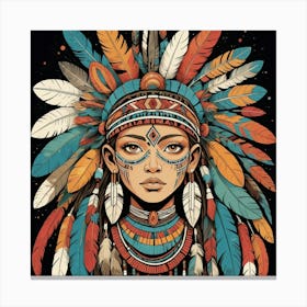 Default Tribe Art Print 2 Canvas Print