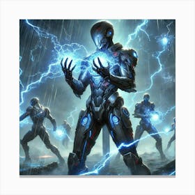 Electromancer Units Canvas Print