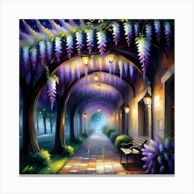 Wisteria Canvas Print