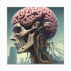 Human Brain 36 Canvas Print