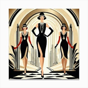 Art Deco 18 Canvas Print