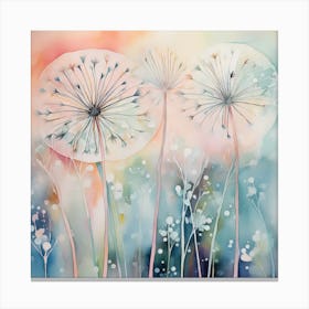 Dandelions Canvas Print