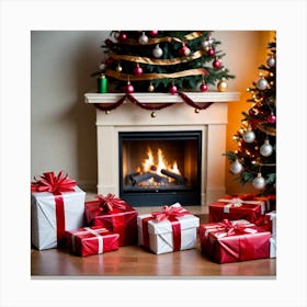 Christmas Presents 2 Canvas Print