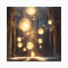 Spheres Of Light Canvas Print