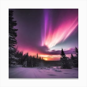 Aurora Borealis 129 Canvas Print