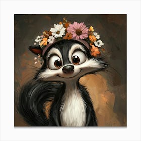 Cute Squirrel 2 Canvas Print