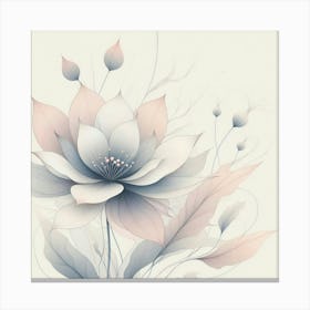 Lotus Flower Canvas Print