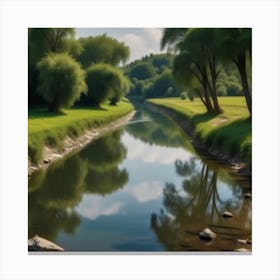 River 1 Canvas Print