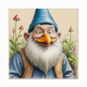 Gnome 3 Canvas Print