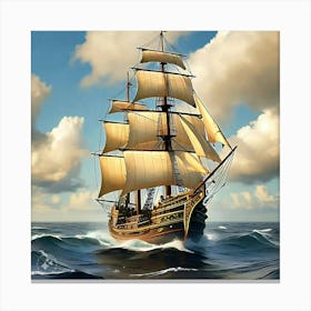 Ship Canvas Print