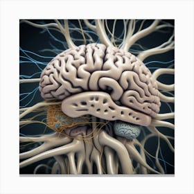 Brain And Nerves 30 Canvas Print