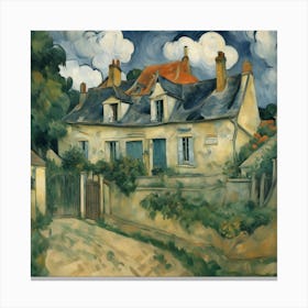 House On The Hill Canvas Print