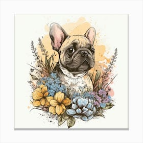 French Bulldog Canvas Print