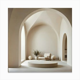 Room With Arches 10 Canvas Print