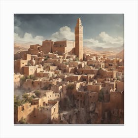 Arab mosque Canvas Print
