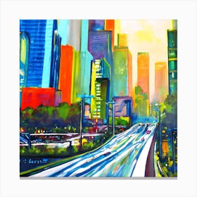 Cityscape Canvas Print