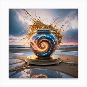 'Swirl' 1 Canvas Print