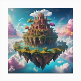 Castle In The Sky Canvas Print