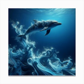 Dream of Dolphins Canvas Print