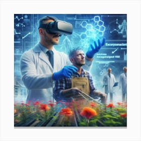 Vr Headsets 4 Canvas Print