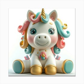 Unicorn Toy 9 Canvas Print