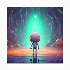 Spaceship 3 Canvas Print