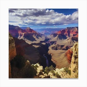 Beautiful Grand Canyon landscape Canvas Print