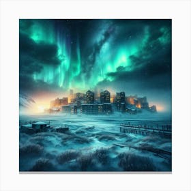 Frozen Echoes 13 Canvas Print