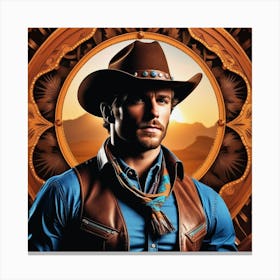 Cowboy 3 Canvas Print