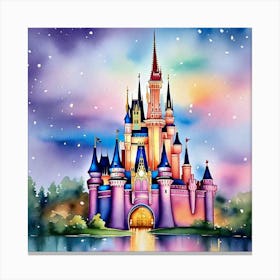 Cinderella Castle 38 Canvas Print