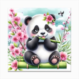 Panda Bear Canvas Print