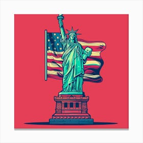 A Usa Vector Design Illustration 1720004074 3 Canvas Print