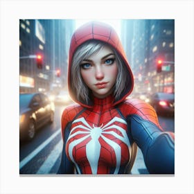 Spider - Woman 1 Canvas Print