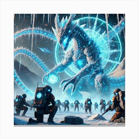 Cryo Bond Canvas Print