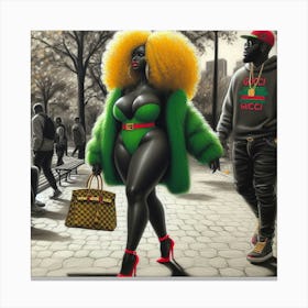 Afro-Futurism 1 Canvas Print