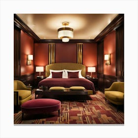 Hotel Room 1 Canvas Print