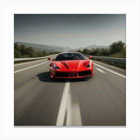 Ferarri Canvas Print