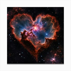 Heart Nebula Canvas Print