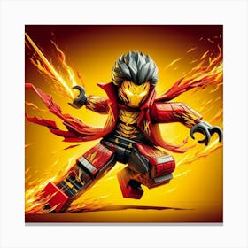 Lego Ninjago 4 Canvas Print